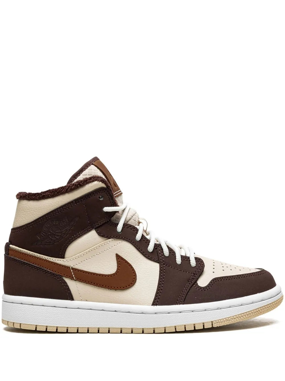 Jordan Retro 1 Mid Brown Basalt Oatmeal Mocha - 1