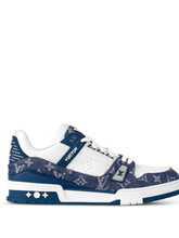 _Louis_Vuittton_LV_Monogram_Trainer_Blue_White_With_Accessories - 1