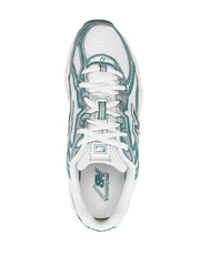 New Balancee 740 Trainers White Marsh Green Casual Shoes - 4
