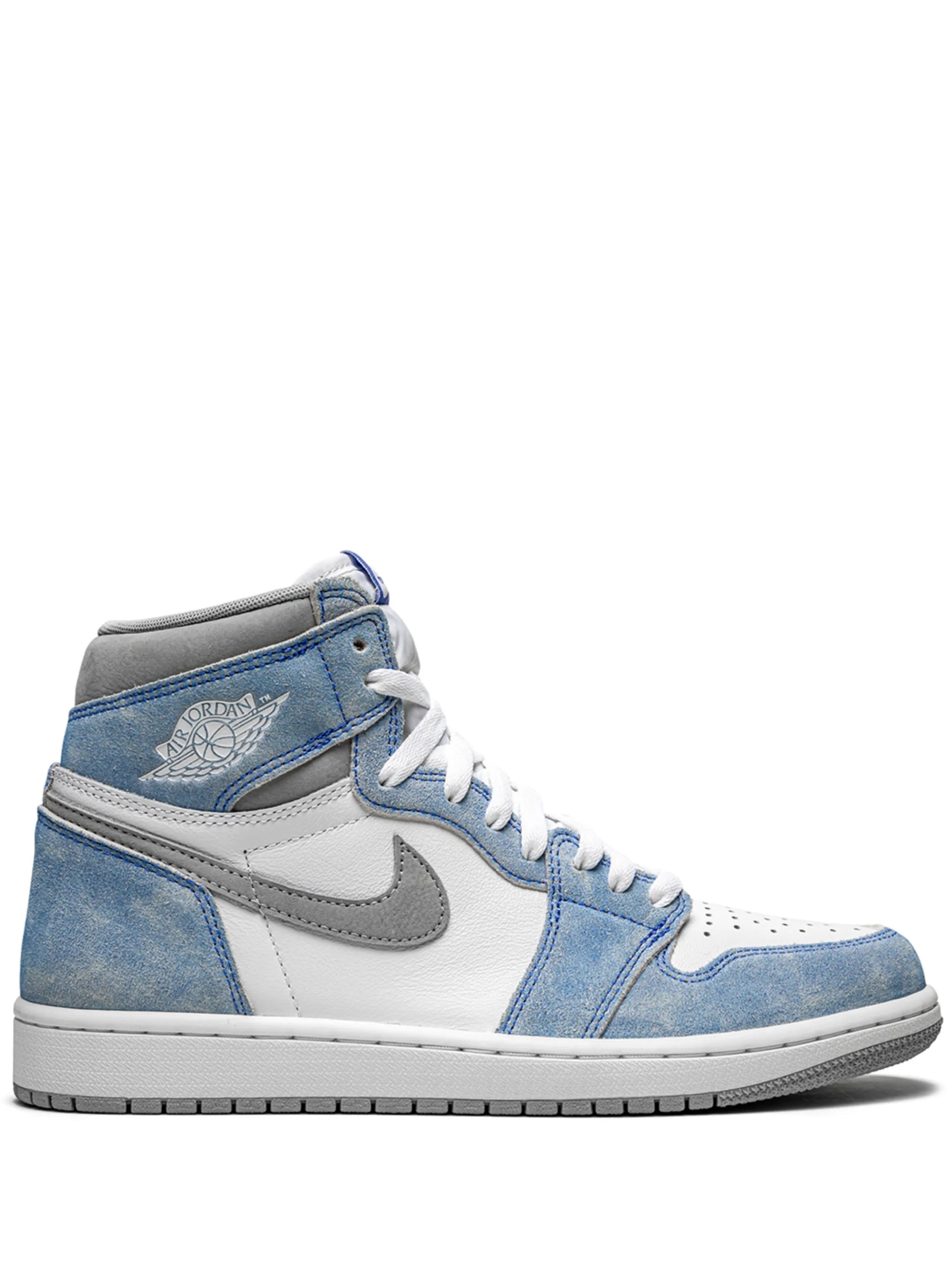 Nik ee Air Jordan Retro 1 High HYPER ROYAL PREMIUM With OG BOX (SEMI UA) - 1