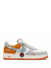 Nikee AirForce 1 Low 07 x Stussy Orange 557 - 1