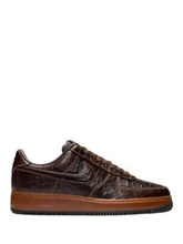 Nikee Airforce 1 Low Fauna Brown Croc 1107 - 1