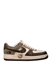 Nikee Airforce 1 Thee North Face Mocha 445 - 1