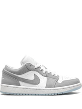 Nikee air jordan retro 1 low wolf grey - 1