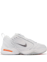 Nikee air monarch iv snow day white total orange metallic silver - 1