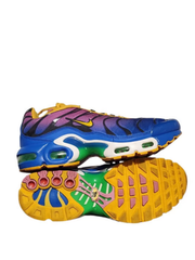 Nikee airmax plus tn flamingo gold purple black gym running shoes trainers - 3