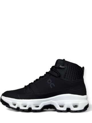 On Running Cloudrock Mid Waterproof Black White - 3