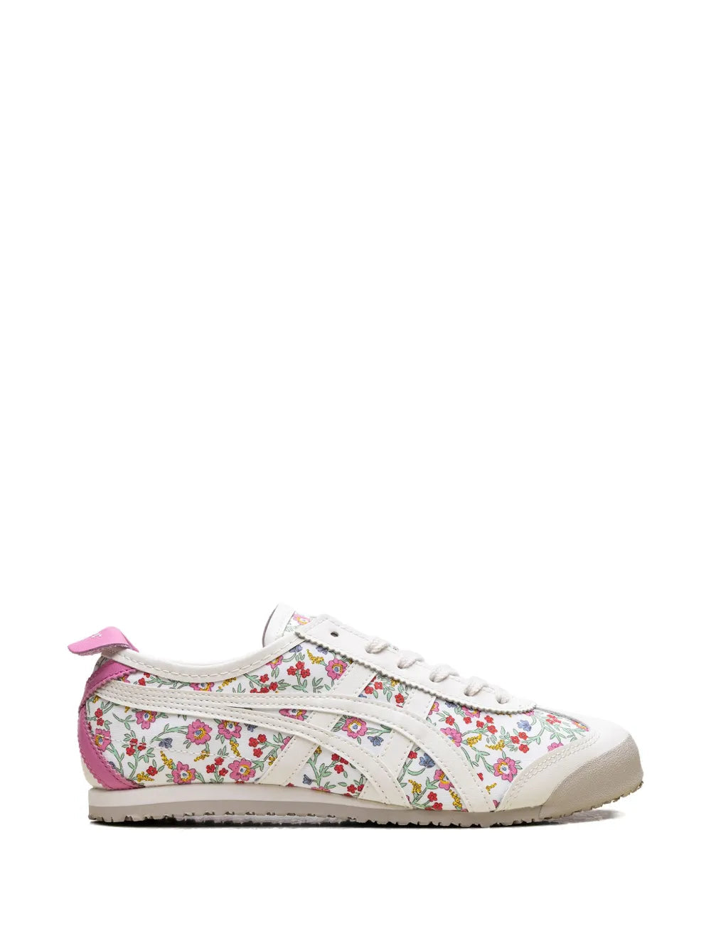 Onitsukaa Tiger Mexico 66 Cream Pink Floral - 1