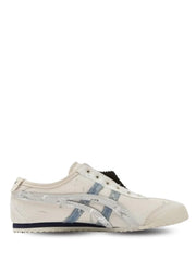 Onitsuk_a tiger panda prank white silver slip on