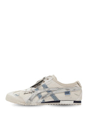 Onitsukaa Tiger Panda Prank White Silver Slip On