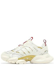 adidass xlg runner white gold metallic red