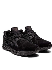 Asicss gel kayano black suede