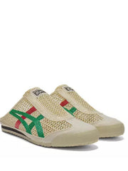 Onitsuka Tiger Mexico 66 Sabot Half Cut Shoe Sneaker White Green