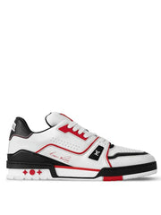 trainer white red black