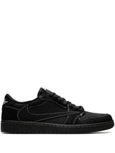 Travis Scott x Air Jordan 1 Low OG Black Phantom With Same Full Kit S Show In Image same Packing - 1