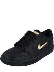 Nikee Air Jordan Retro 1 Make Black Metallic Gold 135