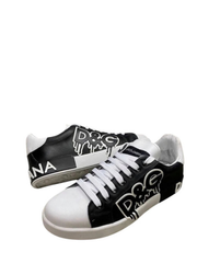 dolcee gabbana BLACK WHITE casual shoes SALE