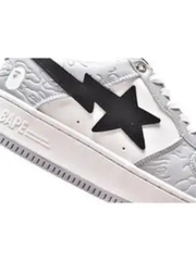 A BATHING APE BAPE STA LOW GREY BLACK SALE