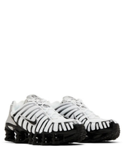 Nikee Shox TL Metallic Silver White Black 215