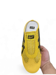 Onitsuka Tiger Mexico 66 Sabot Half Cut Shoe Sneaker Yellow Black
