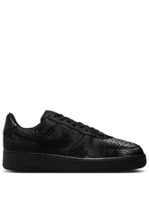 nik ee Airforce 1 Black Low Pony Hair