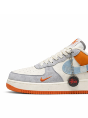 NIK_E AIR FORCE 1 LOW 07 X STUSSY ORANGE FIX