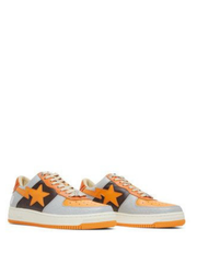 A Bathing Ape Bape Sta Low Grey Orange