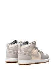 Air Jordan 1 Mid Coconut Milk Particle Grey