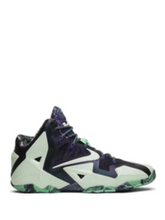 Nikee Lebron 11 Gator king Glow in Dark