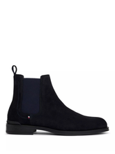 Zara Black Suede Chelsea Boots