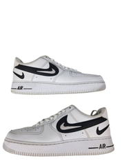 airforce 1 low cut out white black