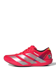 Adizero Adios 9 running shoe in the Lucid Red colorway