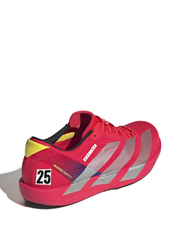 Adizero Adios 9 running shoe in the Lucid Red colorway