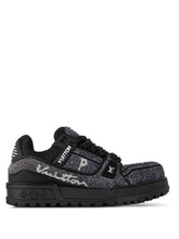LOUIS VUITON trainer black diamond maxi
