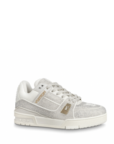 LOUIS VUITTON TRAINER WHITE DIAMOND MAXI