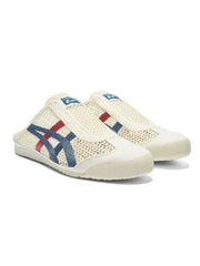 Onitsuka Tiger Mexico 66 Sabot Half Cut Shoe Sneaker White Blue Red