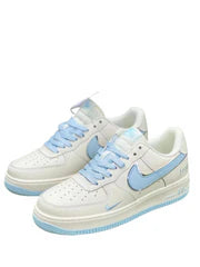 nikee airforce 1 07 low keep fresh beige blue silver sale
