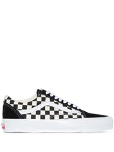 Vans Old Skool Checkerboard BLACK WHITE - 1