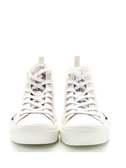 diore b23 oblique high top red blue white for her