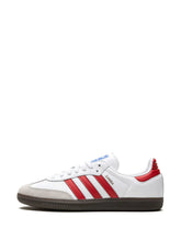 adidass samba white red for her fix - 3