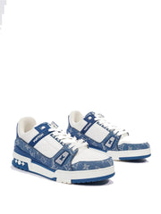 Louis Vuitton LV Monogram Trainer Blue White