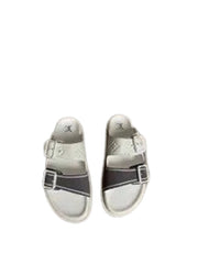 Louiss Vuitton Trainer slide white Gray