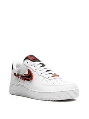 airforce 1 low carabiner swoosh red
