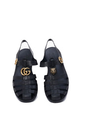 Guccii Rubber Buckle Strap Sandle 10A