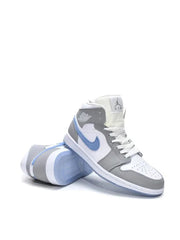 jordan retro 1 mid WOLF GREY