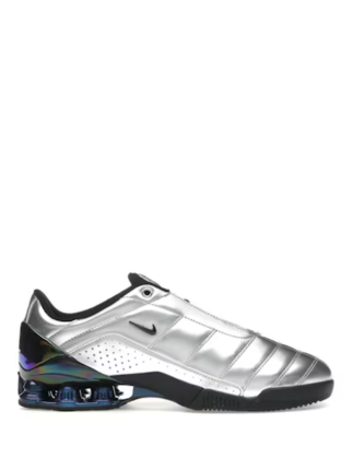 nikee. total 90 secutor shox magia metallic silver - 1