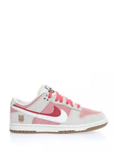nikee sb dunk low 85 double swoosh pink rabbit for her - 1