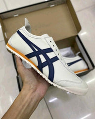 Onitsukaa Tigerr Mexico 66 Slip On Navy Orange 1187
