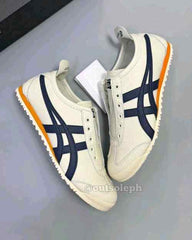 Onitsukaa Tigerr Mexico 66 Slip On Navy Orange 1187