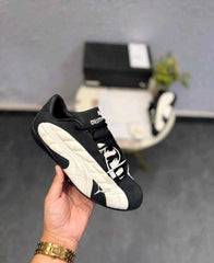 pumaa Speedcat Plus Quilted Black Frosted Ivory 684